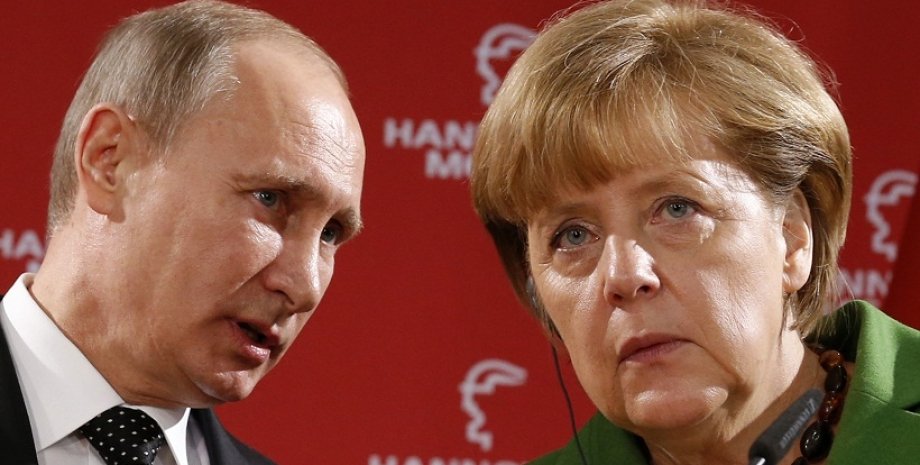 Владимир Путин и Ангела Меркель / Фото: ibtimes.com