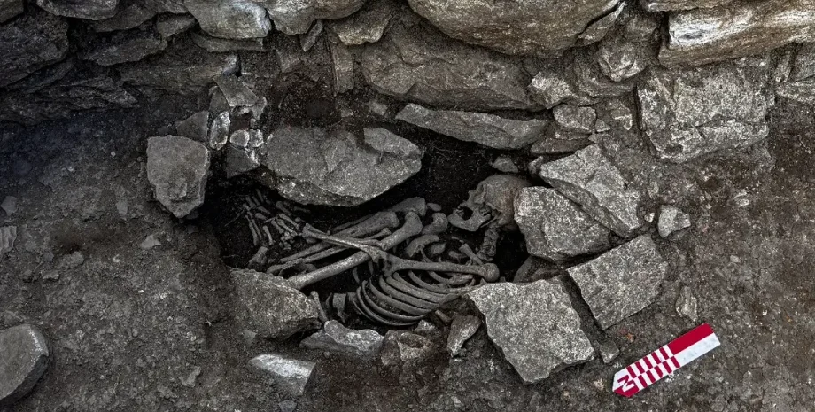 раскопки, останки, находка, захоронение, скелет