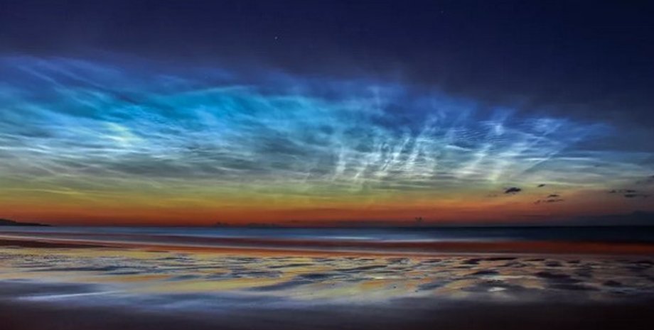 сріблясті хмари, найвищі хмари на землі