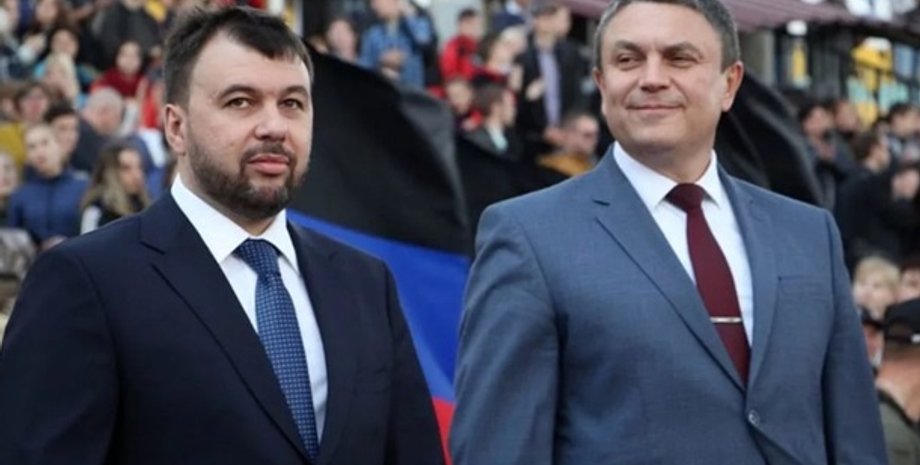 Главари "ДНР" и "ЛНР" Денис Пушилин и Леонид Пасечник/Фото: Корреспондент