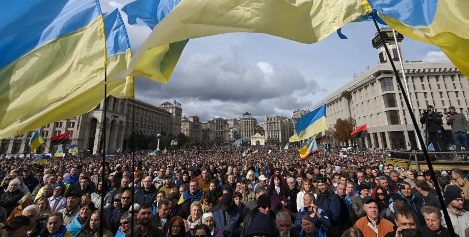 Майдан-3, протесты против Зеленского, протесты против мобилизации