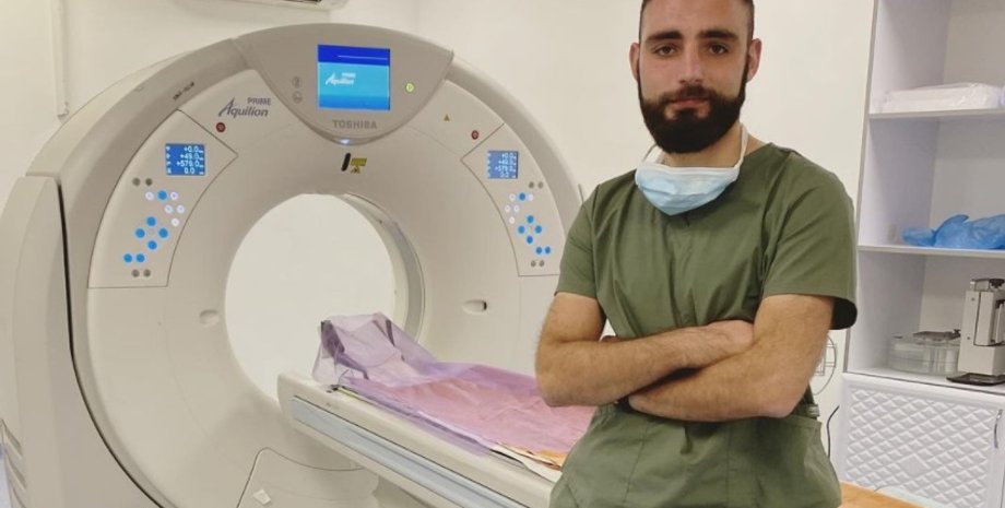 врач-рентгенолог, коронавирус, Украина