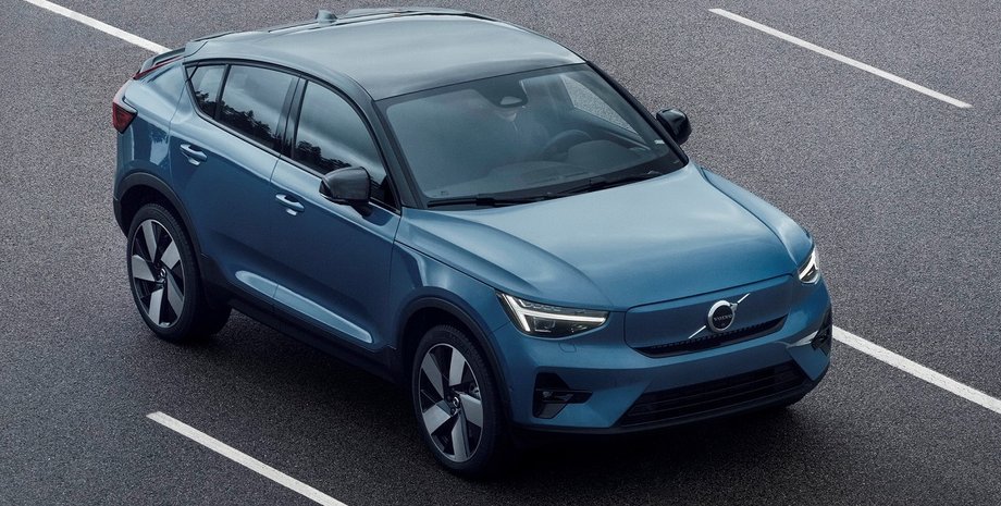 Volvo C40 Recharge, новый Volvo C40, электромобиль Volvo, кроссовер Volvo, электрокар Volvo
