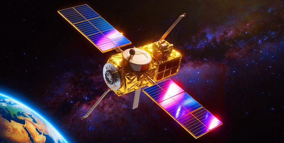 солнечные панели спутник солнечные батареи в космосе