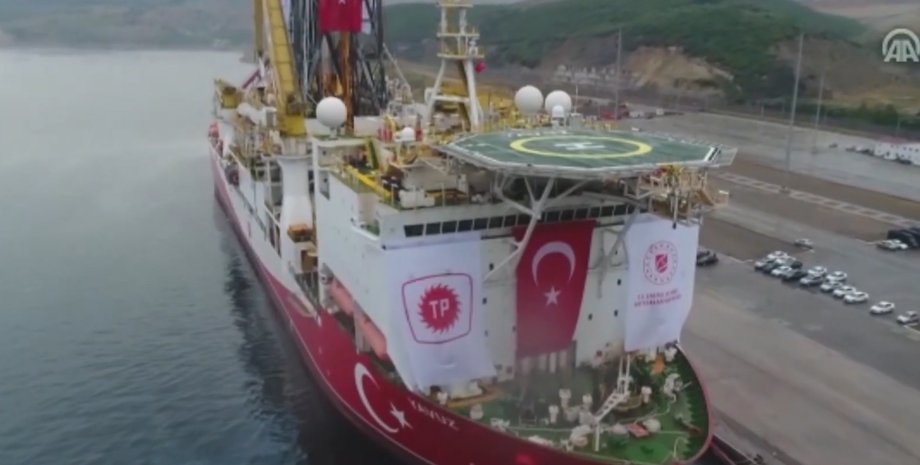 турция, санкции, судно, греция, газ