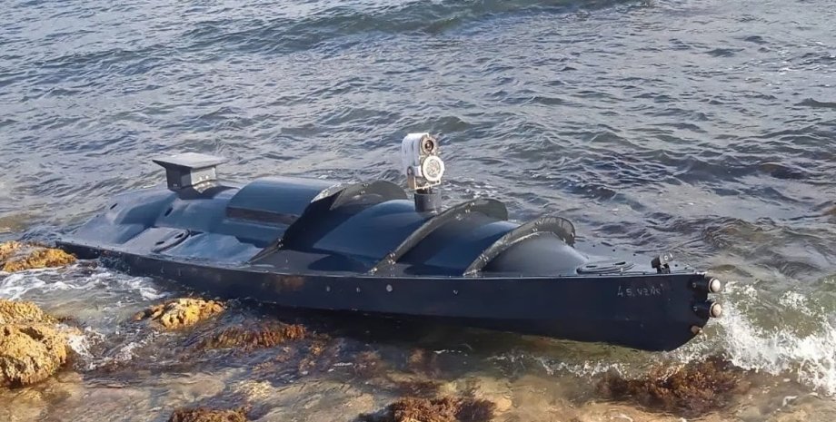 Украинский морской дрон дрон, беспилотник, морской беспилотник