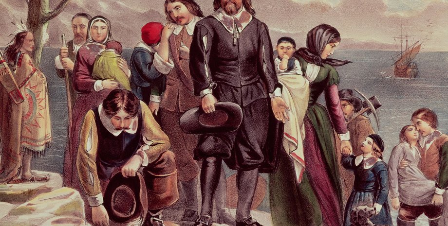 Первые английские поселенцы в США