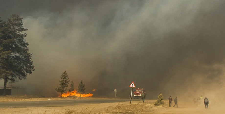 Пожар на Забайкалье / Фото: Сhita.ru