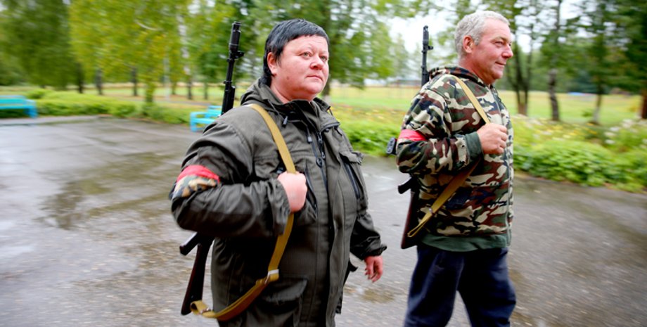 белорусские ополченцы