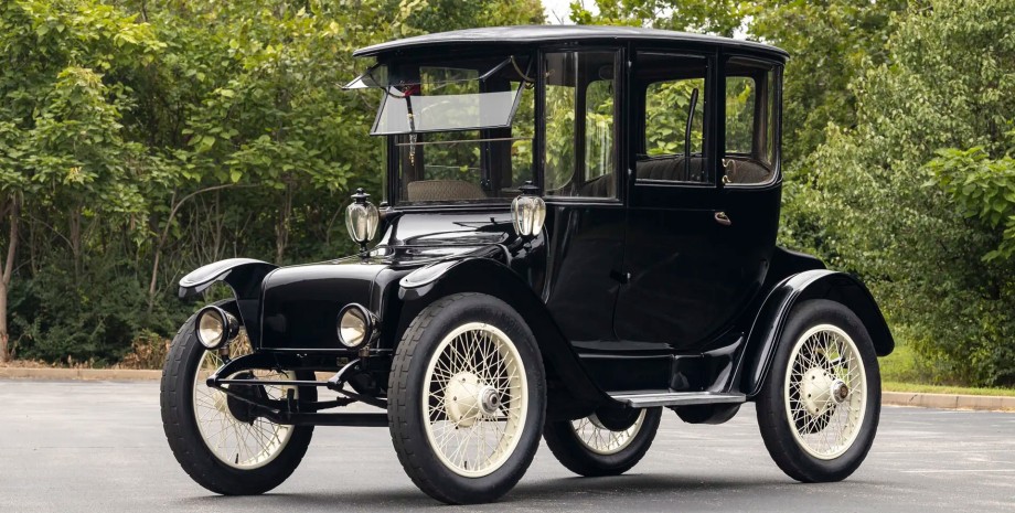 Detroit Electric Model 57 Brougham Detroit Electric Model 57 Brougham, Detroit Electric Model 57, Detroit Electric, электромобиль Detroit Electric, электромобиль Detroit Electric