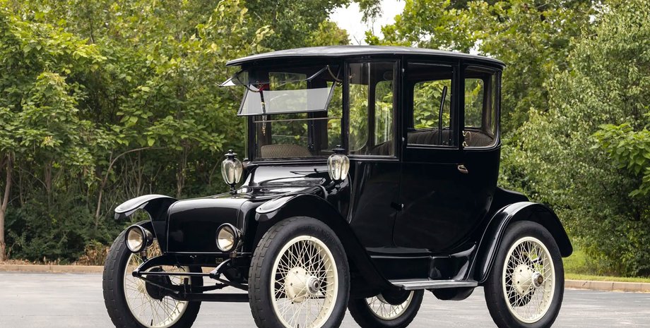 Detroit Electric Model 57 Brougham, Detroit Electric Model 57, Detroit Electric, электромобиль Detroit Electric, электромобиль Detroit Electric
