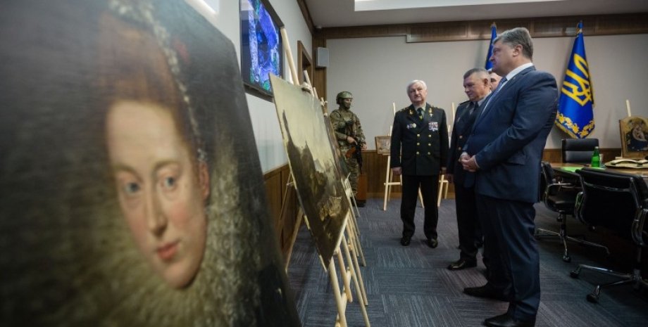 Похищенные из музея в Вероне картины найдены в Одесской области / Фото: president.gov.ua