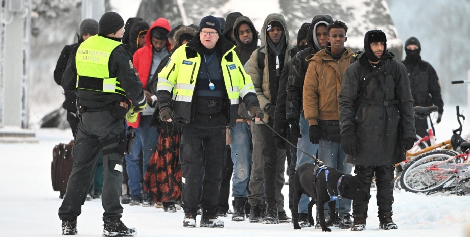 нелегальные мигранты, финляндия, россия, мигранты в европе, нелегальные мигранты из россии