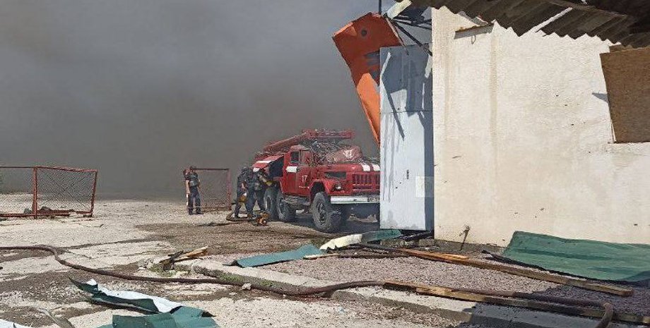 ГСЧС, ракетный удар, Запорожье