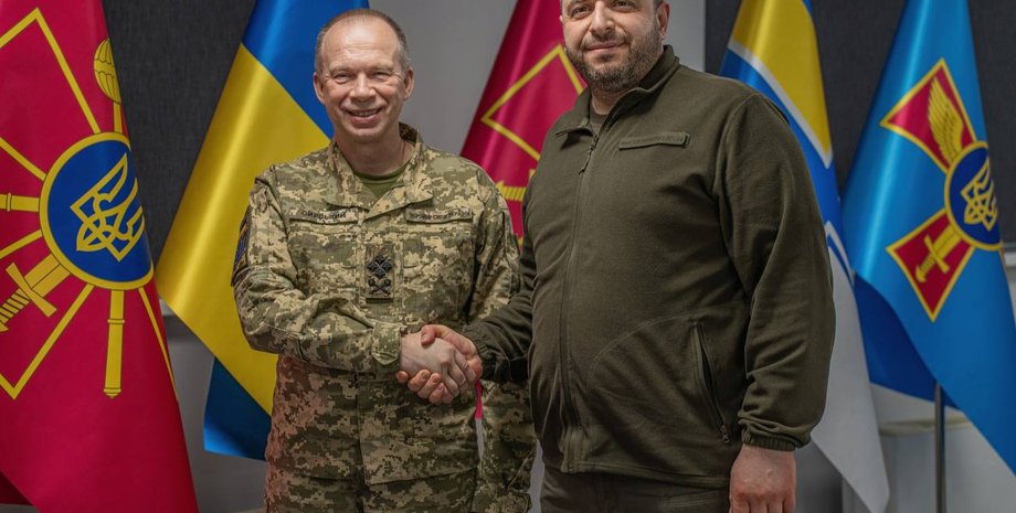 Сырский, Александр Сырский, Умеров, Рустем Умеров, министр обороны, главнокомандующий ВСУ