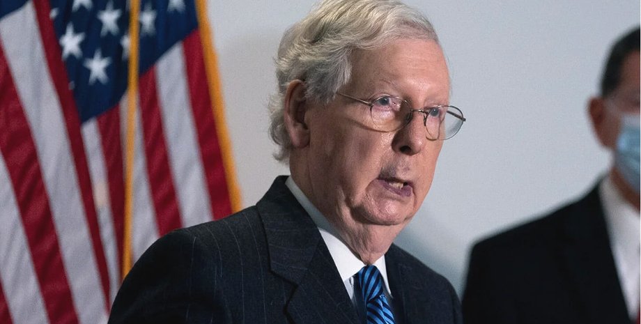 Мітч Макконнелл, США, лідер республіканців, допомога Україні