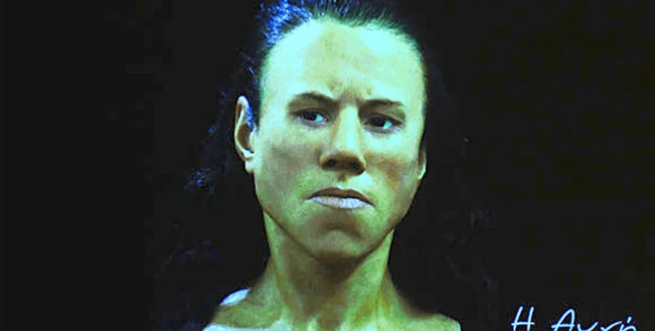 лицо, лицо, реконструкция, девушка, Авги, Греция, Акрополь, мезолит, пещера, археология, археолог, исследования, наука, ученые, анемия, останки, музей, история, череп, зубы, Афины, неолит, раскопки