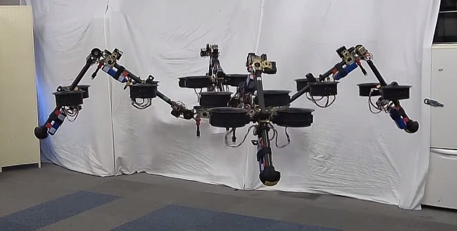 робот-паук, летающий робот, SPIDAR