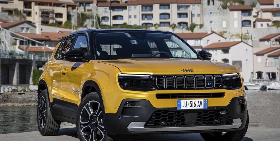 Jeep Avenger 2023, Jeep Avenger, новий Jeep Avenger, електромобіль Jeep, кросовер Jeep, електрокросовер Jeep