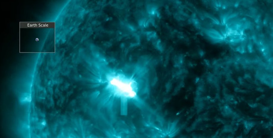 Солнце вспышка