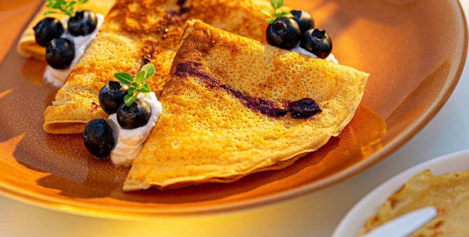 лимонные блины, блины на Масленицу, блины на молоке, блины на молоке с лимоном