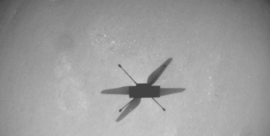 вертолет Ingenuity, Марс, фото