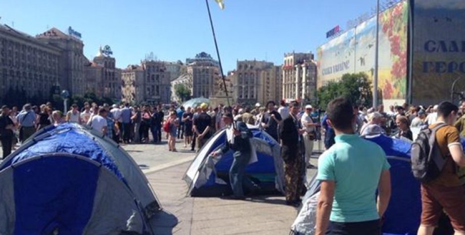 Палатки на Майдане / Фото: 112.ua