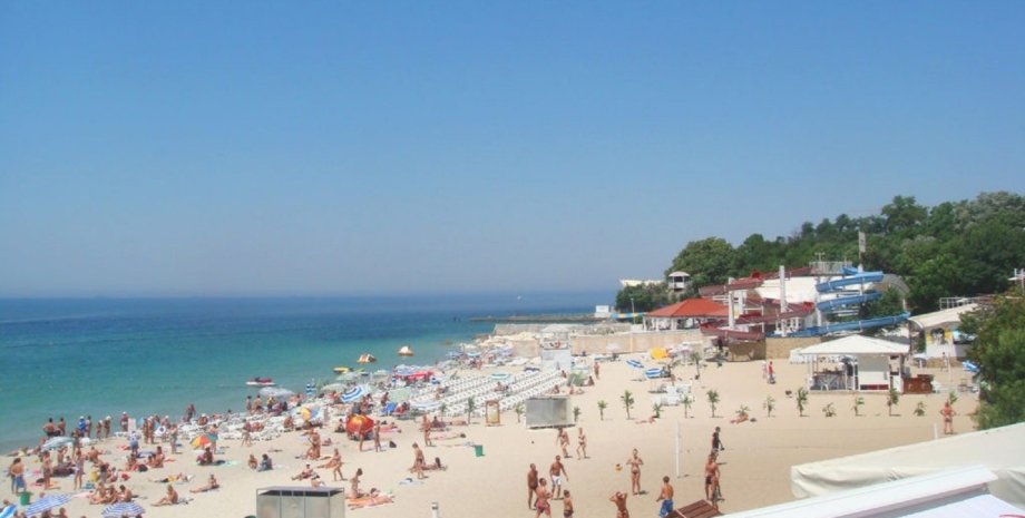Пляж в Одессе, фото