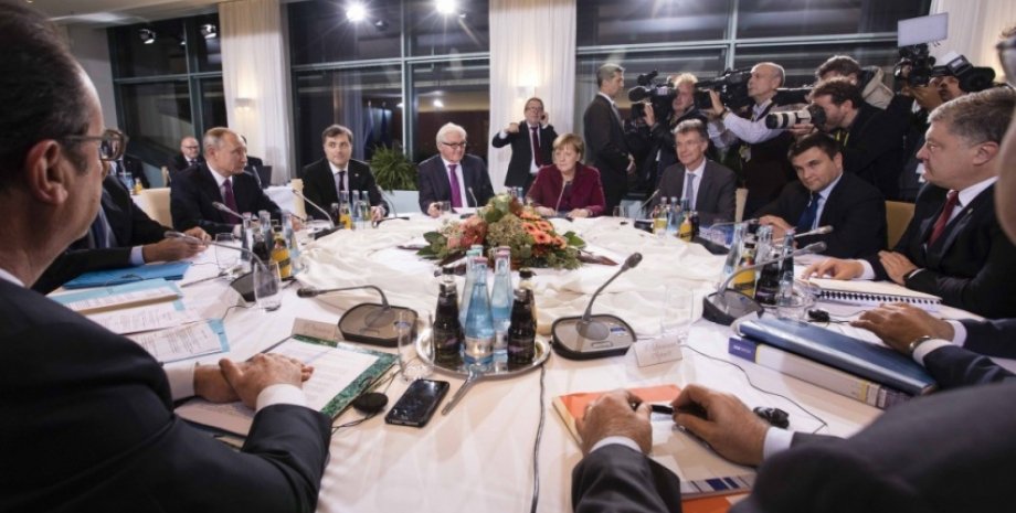 Переговоры в "нормандском формате" / Фото: Администрация президента Украины