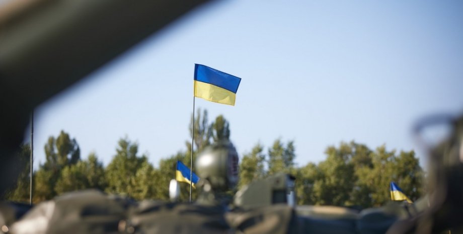 флаг, украинский флаг, ВСУ, контрнаступление