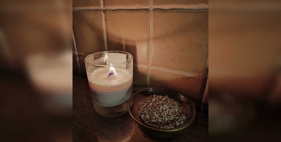 Свічка, зерно, пам'ять, Голодомор, окупація, ТОТ, окуповані території, війна в Україні, фото