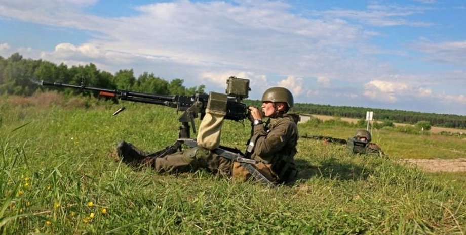 Нацгвардия, учения, Прикарпатье, пулеметчики,