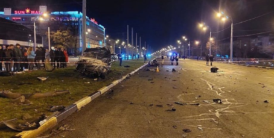 ДТП в Харькове, авария, мажор устроил аварию