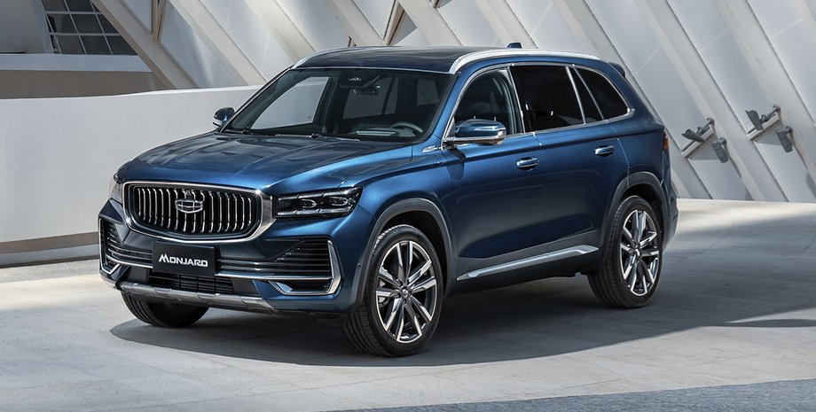 Geely Monjaro, новий Geely Monjaro, кросовер Geely, Geely Monjaro 2023, Geely Monjaro 2023