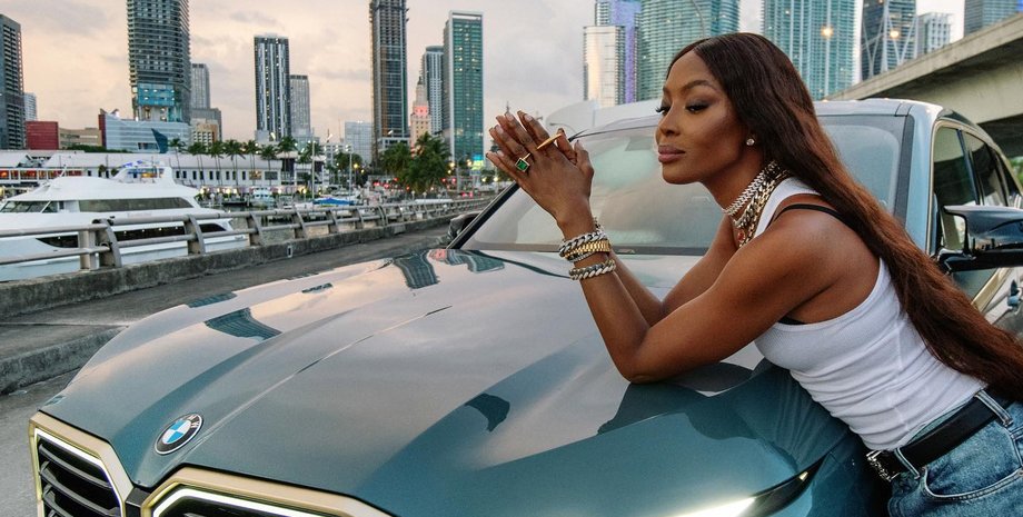 Наоми Кэмпбелл, реклама, супермодель, съемки