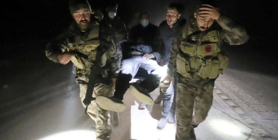 Турция, землятрясение, погибшие