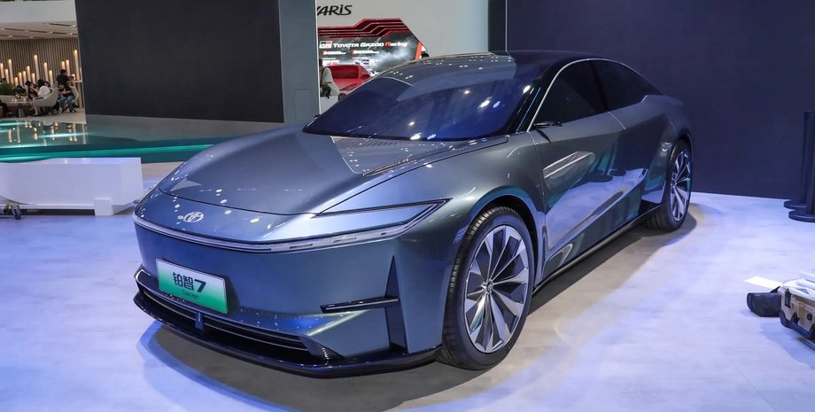 Toyota bZ7, новая Toyota bZ7, Toyota bZ7, Toyota bZ, электромобиль Toyota