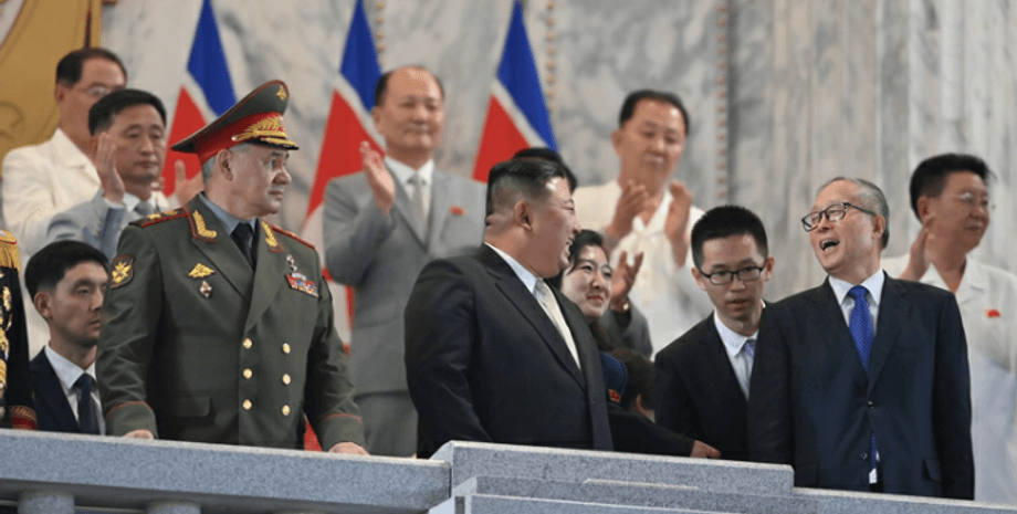 Сергей Шойгу, Ким Чен Ын и Ли Хунчжун