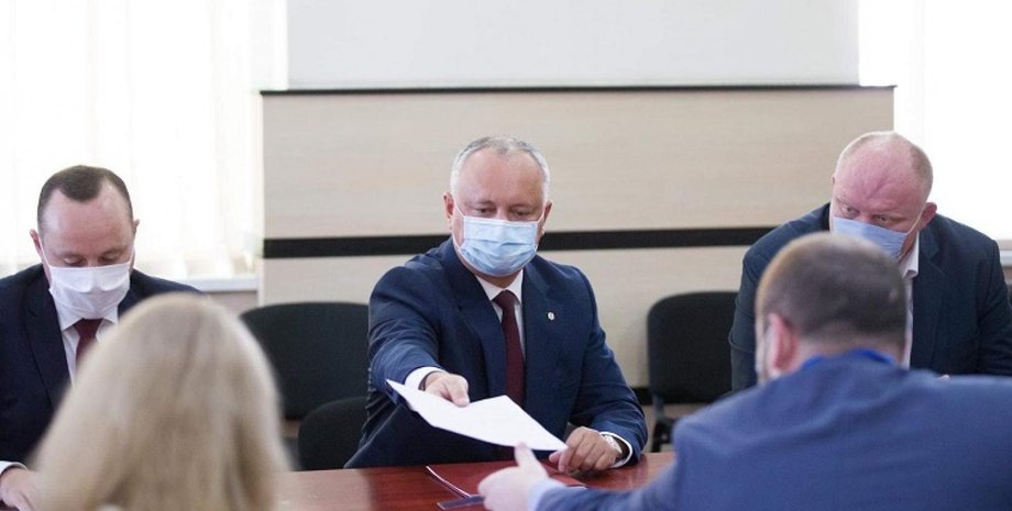 Фото: Facebook / Dodon Igor