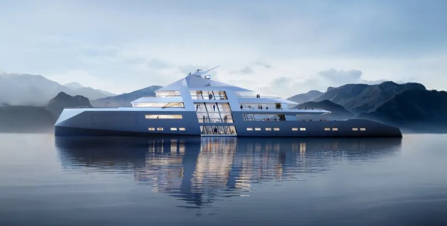 Мегаяхта Outlier I Перенесли двигун, щоб створити більше простору для гостей