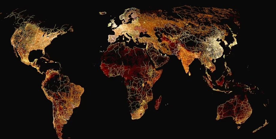 дороги, сколько дорог на планете, сколько дорог во всем мире