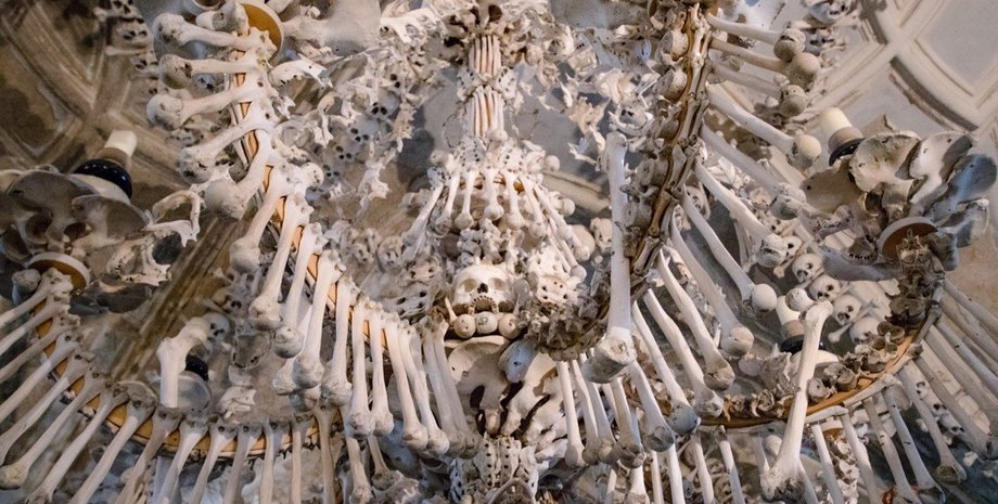 история, чехия, Костница в Седлице, храм из костей, человеческие останки, исследования