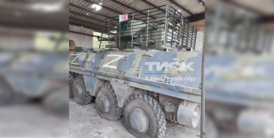 трофейний бтр