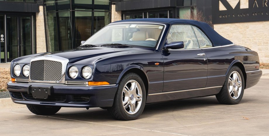 Bentley Azure 2001, Bentley Azure, авто Ван Дамма, жан клод ван дамм, кабриолет Bentley