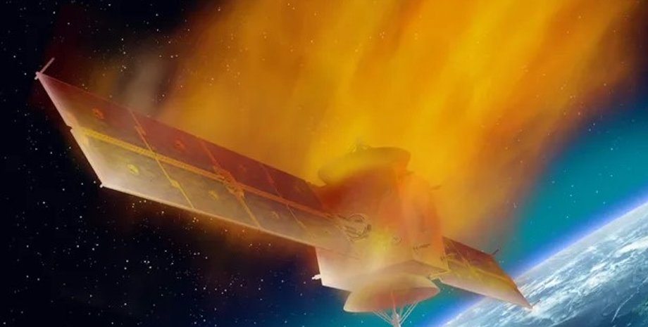 спутник, уничтожение спутника, земля, космос