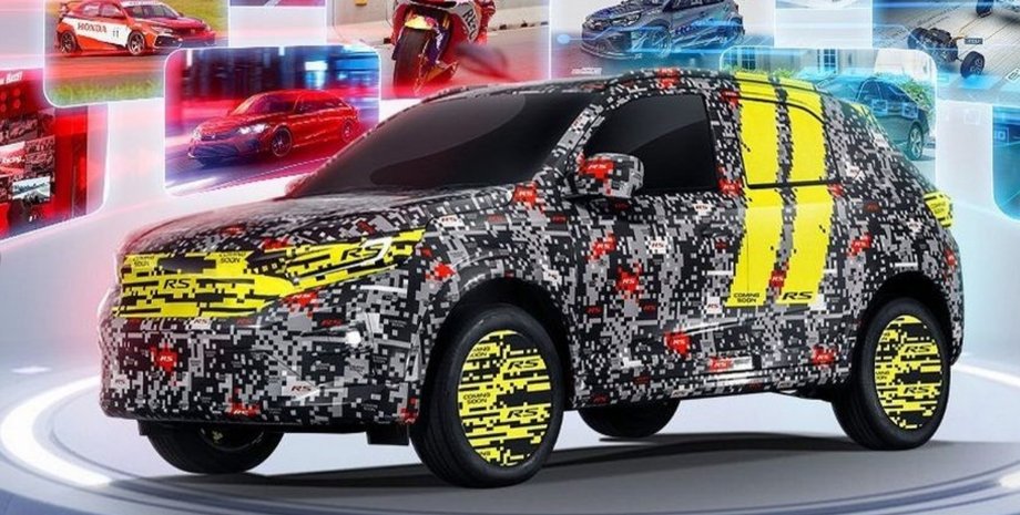 кроссовер Хонда, Honda RS, новая Honda RS, кроссовер Honda