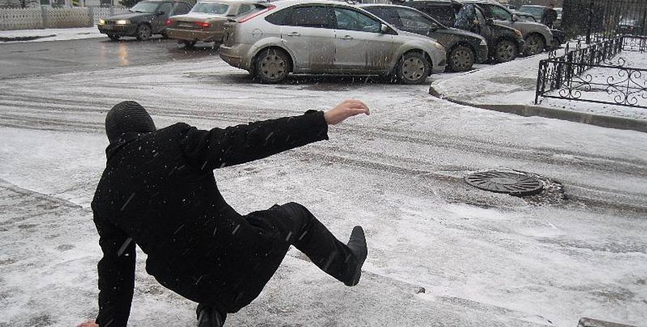 Гололед / Фото: pulsportal.ru