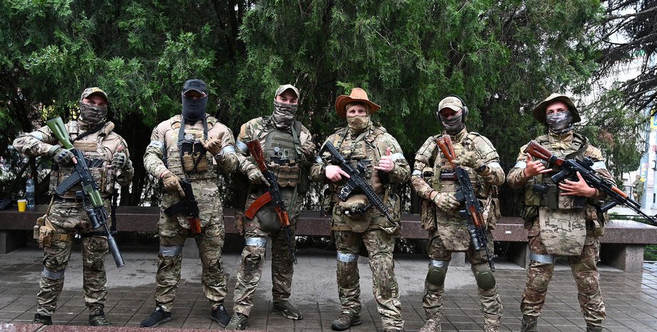 Наемники ЧВК "Вагнер", фото