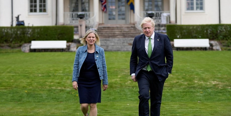 Борис Джонсон Магдалена Андерссон, Великобритания, Швеция