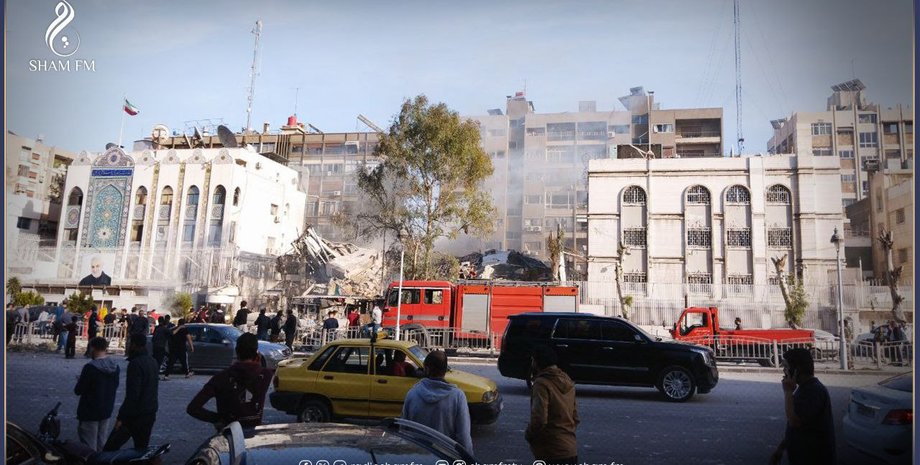 удар в Сирии,